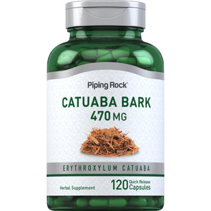 Catuaba-bark  470 mg 120 Kapsler for hurtig frigivelse     