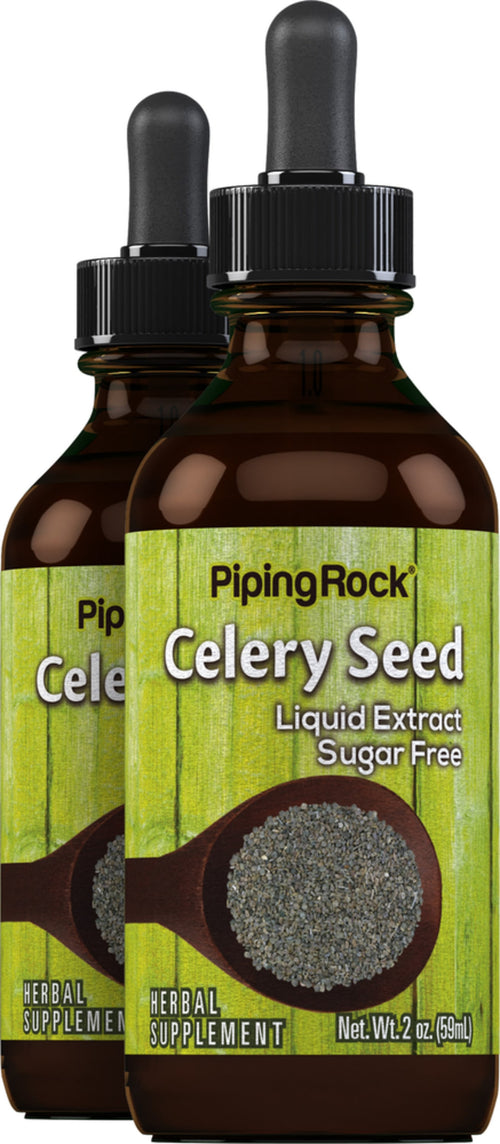 Celery Seed Liquid Extract, 2 fl oz (59 mL) Dropper Bottle, 2  Dropper Bottles