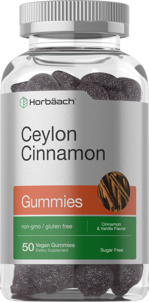 Ceylon Cinnamon, 50 Vegan Gummies