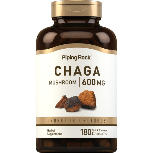 Chaga Mushroom 600 mg 180 Gélules à libération rapide     