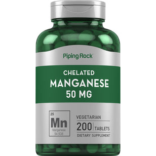 Kelatoitu manganeesi  50 mg 200 Tabletit     