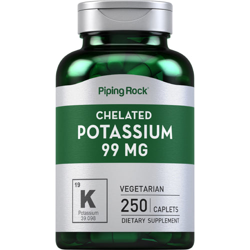 Potassium chélaté (Gluconate),99 mg 250 Petits comprimés     