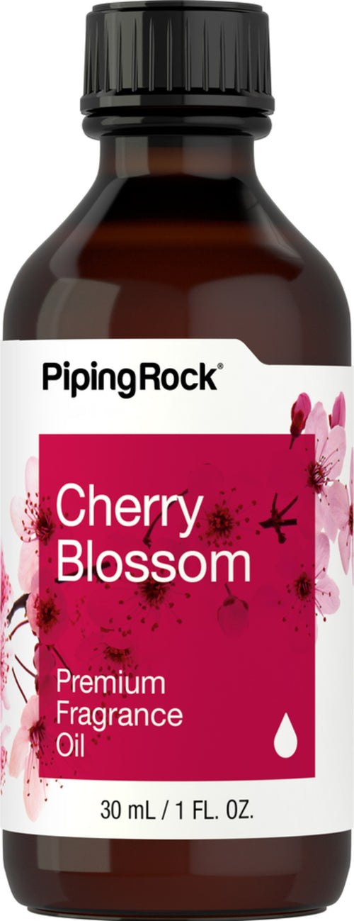 Huile de parfum premium à la fleur de cerisier,  1 onces liquides 30 ml Compte-gouttes en verre
