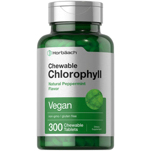 Chewable Chlorophyll  (Natural Peppermint), 300 Chewable Tablets