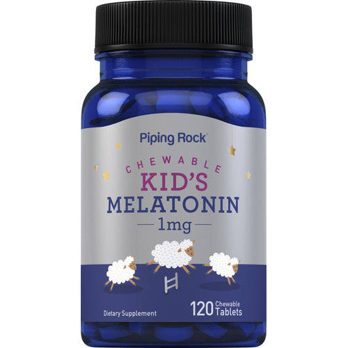 Pureskeltava lasten melatoniini 1 mg 120 Pureskeltavat tabletit     