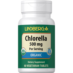 Chlorella (Bio), 500 mg (par portion), 60 Comprimés végétaux