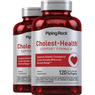 Cholest-Health, 120 Quick Release Softgels, 2  Bottles