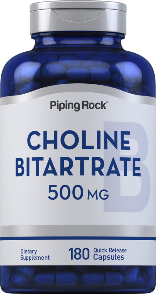 Cholin  500 mg 180 Kapsler for hurtig frigivelse     