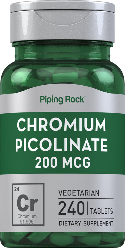 Picolinate de Chromium 200 mcg 240 Comprimés     