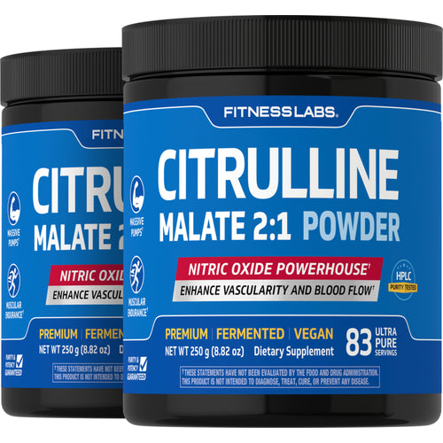 Citrulline Malate 2:1 Powder, 8.82 oz (250 g) Bottle, 2  Bottles