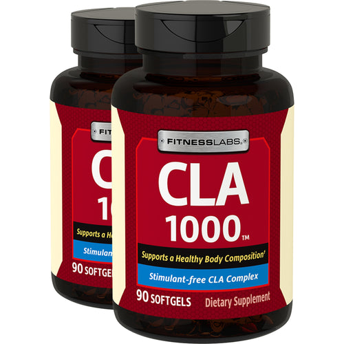 CLA 1000, 1000 mg, 90 Softgels, 2  Bottles