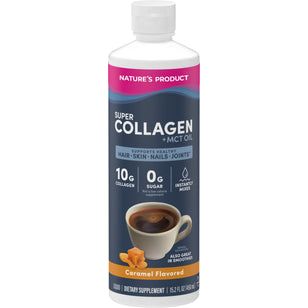 Collagen + MCT (Caramel), 16 fl oz (450 mL) Bottle