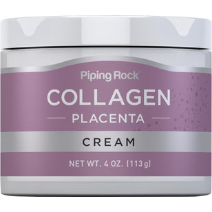 Collagen u. Plazenta-Nachtcreme 4 oz 113 g Glas    