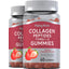Collagen Type 1 & 3 Gummies (Natural Strawberry), 60 Gummies, 2  Bottles
