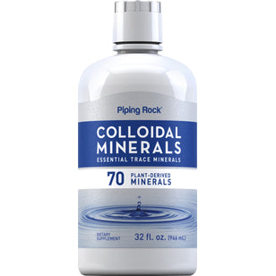 Colloidal Minerals (Unflavored), 32 fl oz (946 mL) Bottle