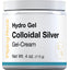 Colloidal Silver Gel Cream, 4 oz Jar