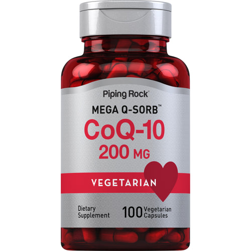 CoQ10, 200 mg, 100 Vegetarian Capsules