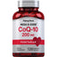 CoQ10, 200 mg, 120 Vegetarian Capsules Bottle