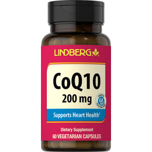 CoQ10 200 mg 60 식물성 캡슐     