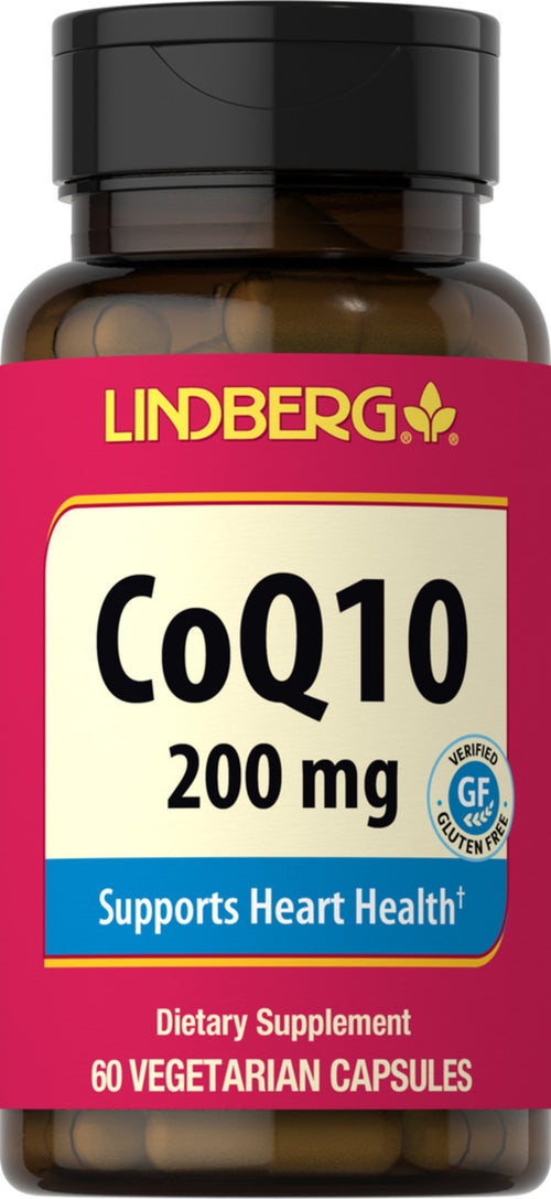 CoQ10 200 mg 60 Vegetarianske kapsler     