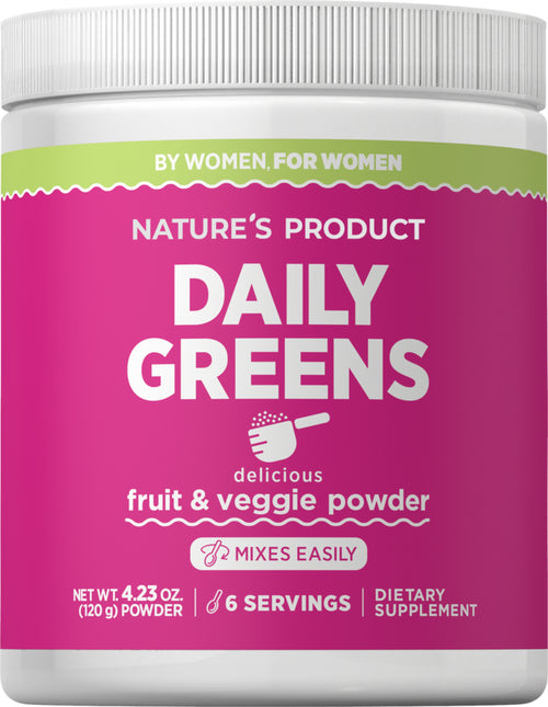 Daily Greens, 4.23 oz (120 g) Bottle