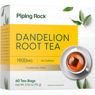 Té de raíz de diente de león 1900 mg 50 Bolsas de té     
