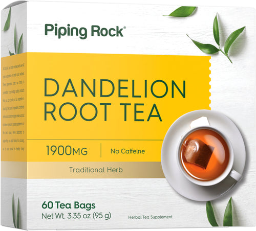 Thé à la racine de pissenlit 1900 mg 50 Sachets de thé     