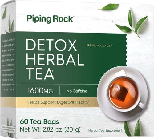Detoksyfikacyjna herbata ziołowa 1600 mg 50 Torebki do herbaty     
