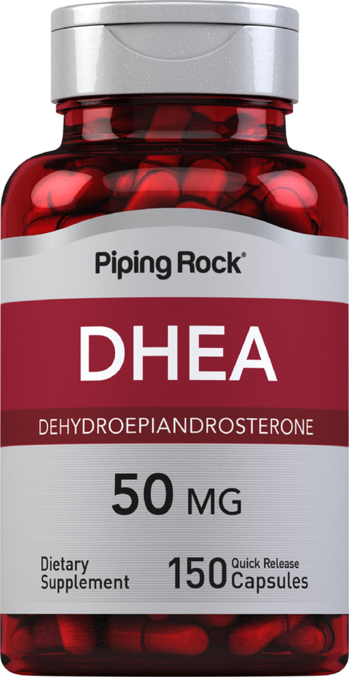 DHEA  50 mg 150 Kapsler for hurtig frigivelse     