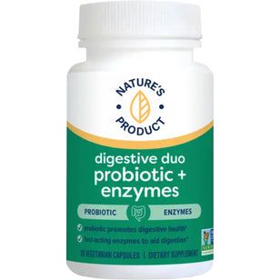 Digestive Duo Probiotic + Multi Enzyme, 30 Vegetarian Capsules