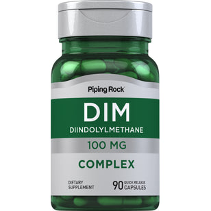 Complejo de diindolilmetano (DIM)  100 mg 90 Cápsulas de liberación rápida     