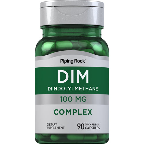 Complexo de diindolilmetano DIM  100 mg 90 Cápsulas de Rápida Absorção     