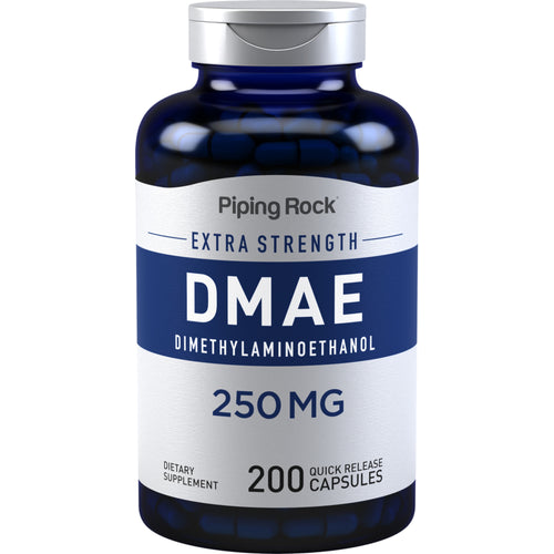 DMAE, 250 mg, 200 Quick Release Capsules