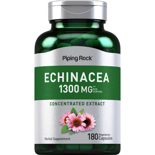 Echinacea 1300 mg (per dose) 180 Vegetarianske kapsler     