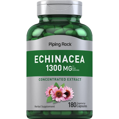 Echinacea 1300 mg (per portion) 180 Vegetariska kapslar     