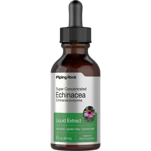 Echinacea-Flüssigextrakt Alkoholfrei  2 fl oz 59 ml Tropfflasche    