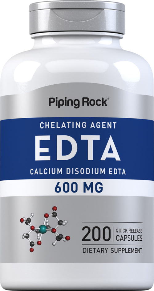 EDTA-calciumdinatrium  600 mg 200 Kapsler for hurtig frigivelse     