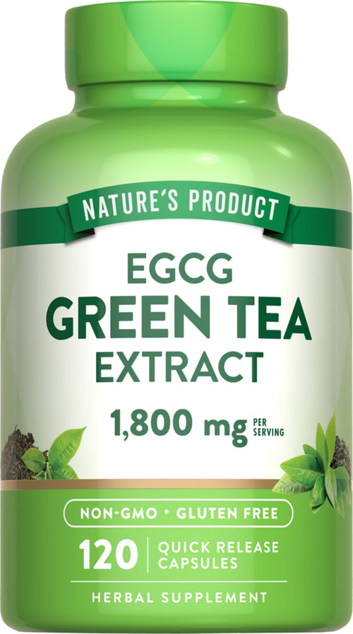 EGCG Green Tea, 1800 mg (per serving), 120 Quick Release Capsules