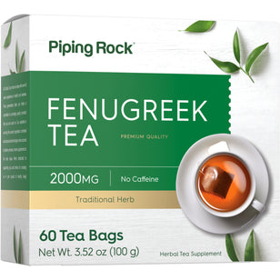 Fenogreco Té 2000 mg 50 Bolsas de té     