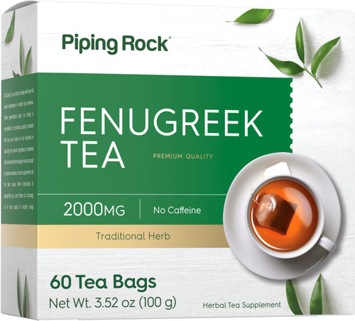 Fieno greco Tè 2000 mg 50 Bustine del tè     