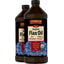 Flax Oil Liquid (Organic), 16 fl oz (473 mL) Bottle, 2  Bottles