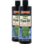 Flax Oil with Lignans Liquid (Organic), 16 fl oz (473 mL) Bottle, 2  Bottles