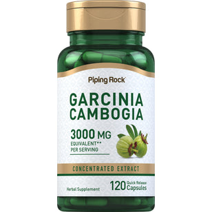 Garcinia Cambogia és krómpikolinát 1000 mg (adagonként) 120 Gyorsan oldódó kapszula     
