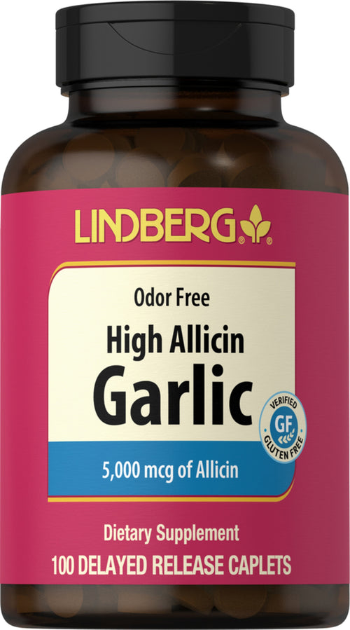 Garlic High Allicin, 100 Delayed Release Caplets