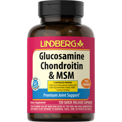 Sulfate de glucosamine et de chondroïtine 120 Gélules à libération rapide       