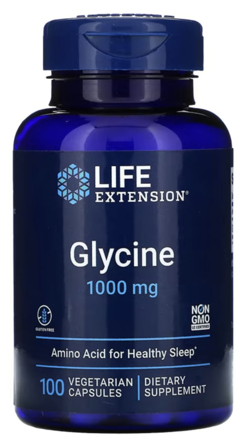 Glycine,  1000 mg 100 Gélules végétales