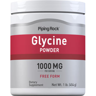 Glicinpor (100%-os tiszta) 1 font 454 g Palack    