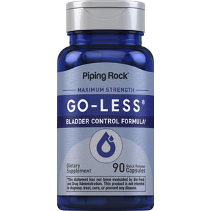 Go-Less, santé de la vessie (force maximale), 90 Gélules à libération rapide