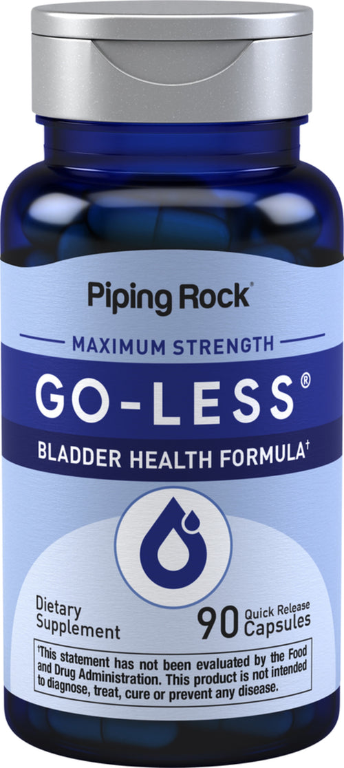 Go-Less blærehelse (maksimal styrke), 90 Hurtigvirkende kapsler