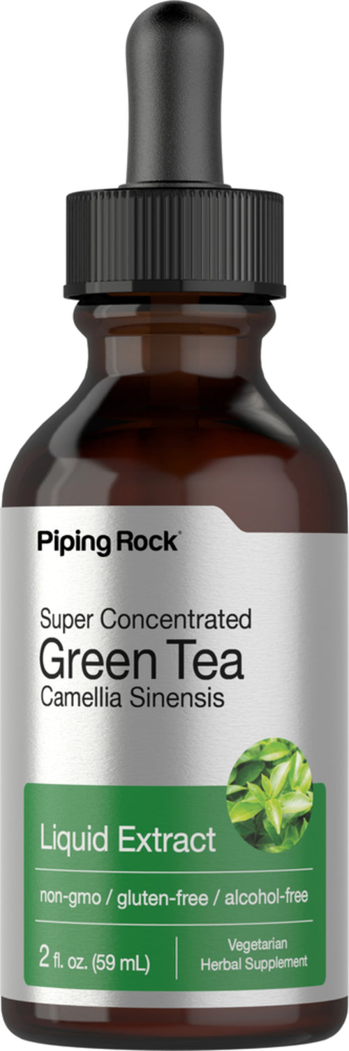 Zöld tea folyékony kivonata 2 fl oz 59 ml Cseppentőpalack    